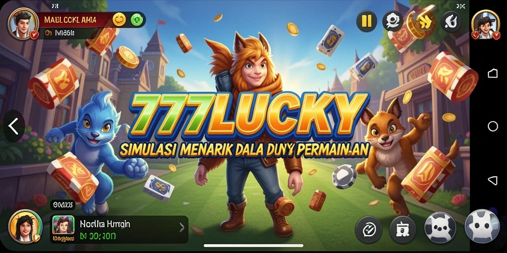 Tampilan gameplay 777LUCKY yang menarik dan interaktif.