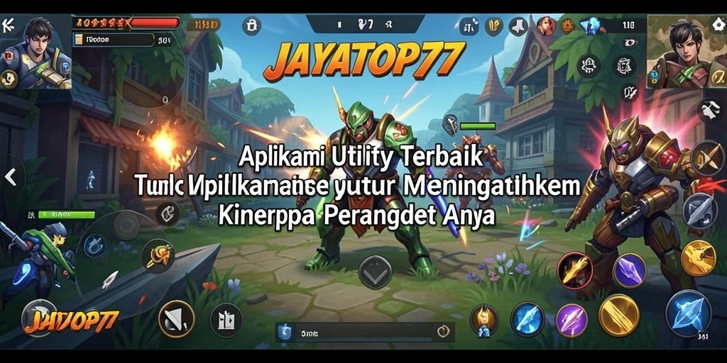 Tampilan antarmuka JAYATOP77 yang intuitif dan menarik.