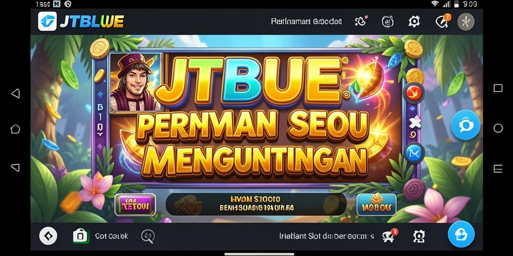 Tampilan menarik dari gameplay JTBLUE yang memukau.
