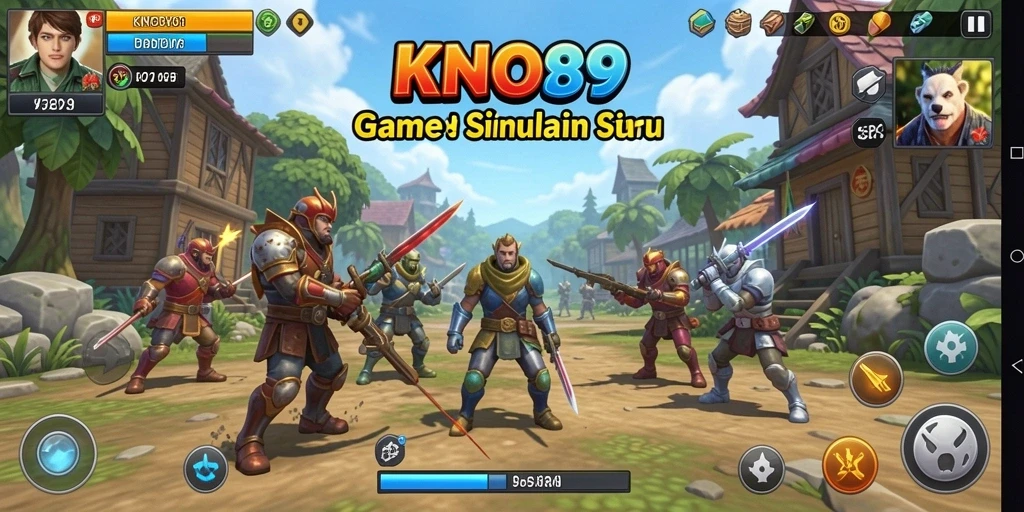 Screenshot gameplay KNO89 menunjukkan momen seru dalam simulasi.