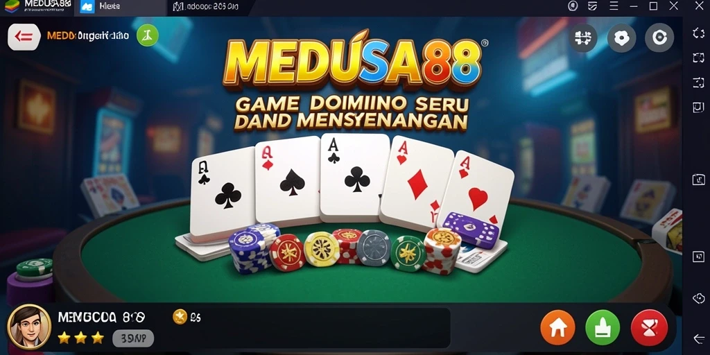 Gameplay seru MEDUSA88 dengan tampilan menarik dan interaksi sosial.