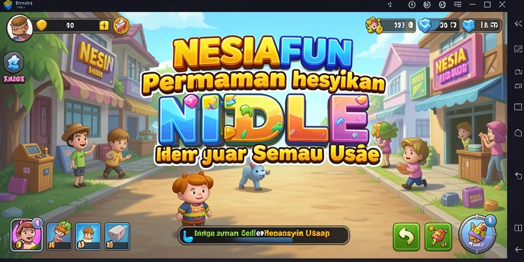 Tampilan gameplay <strong>NESIAFUN</strong> yang memikat dan mengasyikkan.