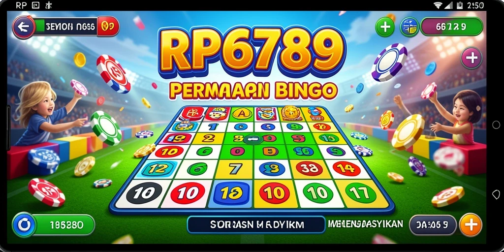 Tampilan gameplay Bingo yang menarik dan interaktif di RP6789.